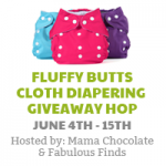 Fluffy Butts Cloth Diapering Giveaway #FluffyButtsHop