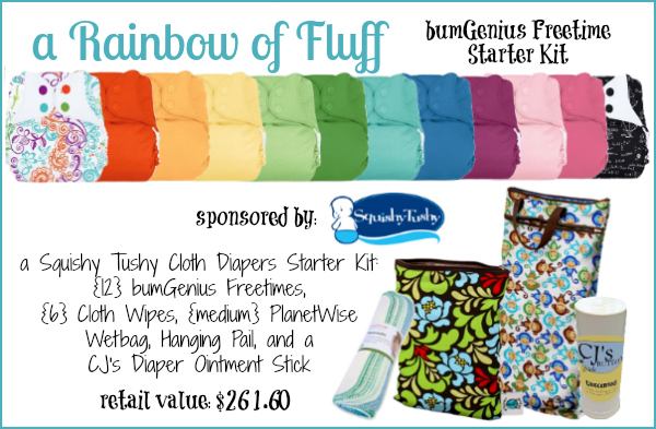 A rainbow of fluff event -prize image - bumgenius freetime