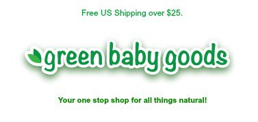 green baby goods logo