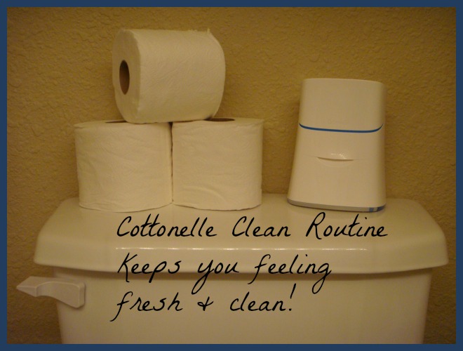 cottonelle clean routine