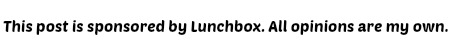 Lunchbox disclosure