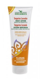 organic lotion with spf